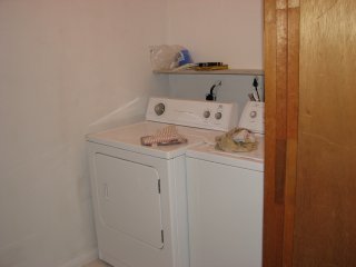 Laundry room off of game room